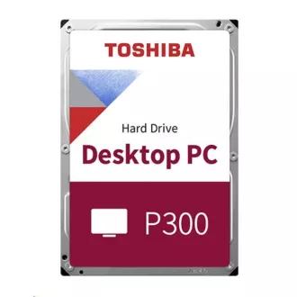 TOSHIBA HDD P300 Desktop PC (CMR) 3TB, SATA III, 7200 rpm, 64 MB cache, 3, 5 ", BULK TOSHIBA HDD P300 Desktop PC (CMR) 3TB, SATA III, 7200 rpm, 64 MB cache, 3, 5 ", BULK