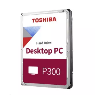 TOSHIBA HDD P300 Desktop PC (CMR) 3TB, SATA III, 7200 rpm, 64 MB cache, 3, 5 ", BULK TOSHIBA HDD P300 Desktop PC (CMR) 3TB, SATA III, 7200 rpm, 64 MB cache, 3, 5 ", BULK