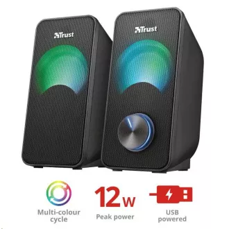 TRUST Arys Compact RGB 2.0 Speaker Set