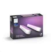 PHILIPS PLAY COL Hue White and color ambiance, dve lišty + adaptér, Biela