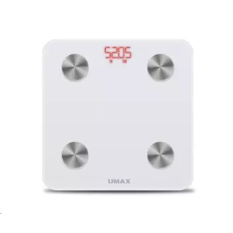 UMAX váha Smart Scale US20M múdra osobná váha - bluetooth, maximálna záťaž 150kg UMAX váha Smart Scale US20M múdra osobná váha - bluetooth, maximálna záťaž 150kg
