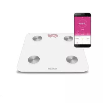 UMAX váha Smart Scale US20M múdra osobná váha - bluetooth, maximálna záťaž 150kg UMAX váha Smart Scale US20M múdra osobná váha - bluetooth, maximálna záťaž 150kg