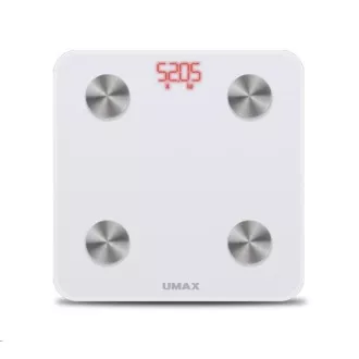 UMAX váha Smart Scale US20M múdra osobná váha - bluetooth, maximálna záťaž 150kg UMAX váha Smart Scale US20M múdra osobná váha - bluetooth, maximálna záťaž 150kg