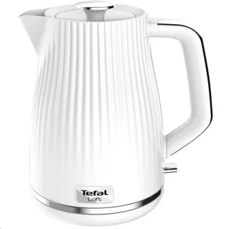Tefal Loft KO250130 rýchlovarná kanvica, 2400 W, indikátor hladiny vody, biela Tefal Loft KO250130 rýchlovarná kanvica, 2400 W, indikátor hladiny vody, biela