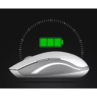 RAPOO myš 7200M Multi-mode bezdrôtová, biela