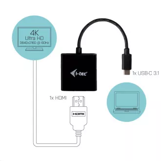 i-tec USB-C HDMI adaptér 4K/60 Hz