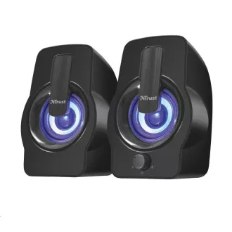TRUST Gemi RGB 2.0 Speaker Set - čierny