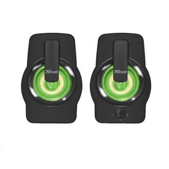 TRUST Gemi RGB 2.0 Speaker Set - čierny
