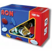 Pripináčiky 10mm 100ks 224 mix farieb Ron