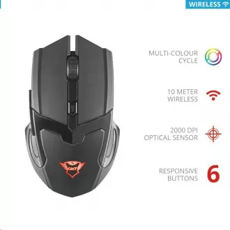 TRUST Myš GXT 103 Gav Wireless Optical Gaming Mouse TRUST Myš GXT 103 Gav Wireless Optical Gaming Mouse