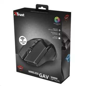 TRUST Myš GXT 103 Gav Wireless Optical Gaming Mouse TRUST Myš GXT 103 Gav Wireless Optical Gaming Mouse