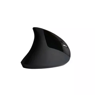 C-TECH myš VEM-09, vertikálna, bezdrôtová, 6 tlačidiel, čierna, USB nano receiver C-TECH myš VEM-09, vertikálna, bezdrôtová, 6 tlačidiel, čierna, USB nano receiver