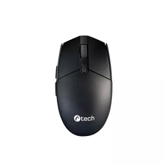C-TECH myš WLM-06S, bezdrôtová, 1600DPI, 6 tlačidiel, čierno-grafitová, tichá