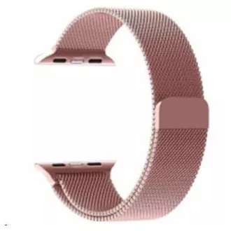 eses milánsky ťah 42mm ružový pre apple watch