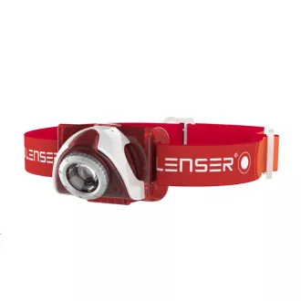LEDLENSER SEO 5 čelovka ČERVENÁ - box LEDLENSER SEO 5 čelovka ČERVENÁ - box