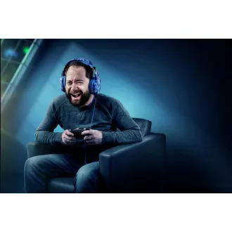 Trust slúchadlá s mikrofónom GXT 322B Carus Gaming Headset pre PS4 a PS5 - camo blue Trust slúchadlá s mikrofónom GXT 322B Carus Gaming Headset pre PS4 a PS5 - camo blue