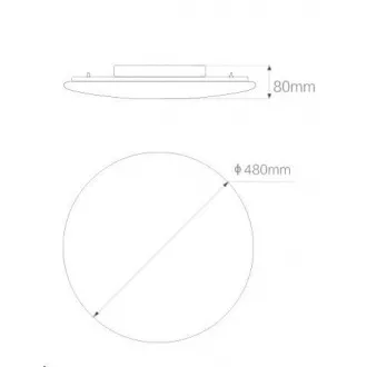 Yeelight Galaxy Ceiling Light 480 (Starry)
