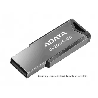 ADATA Flash Disk 32GB UV250, USB 2.0 Dash Drive, tmavo strieborná