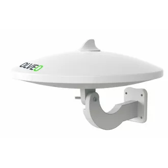 EVOLVEO Jade 1, aktívna vonkajšia anténa FM/DAB+/DVB-T2, filter LTE, 4G, 5G