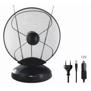 EVOLVEO Xany 4, 230/12V, aktívna izbová anténa FM/DAB+/DVB-T2, filter LTE, 4G, 5G