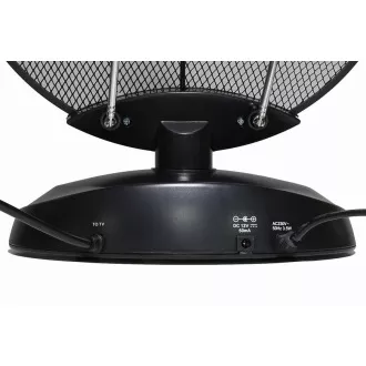 EVOLVEO Xany 4, 230/12V, aktívna izbová anténa FM/DAB+/DVB-T2, filter LTE, 4G, 5G