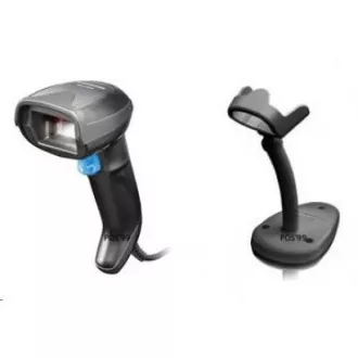 Datalogic Gryphon I GD4520, 2D, USB, kit (USB), black, stojan