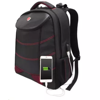 Bestlife herný batoh na 17" notebook s USB konektorom