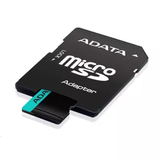 ADATA MicroSDXC karta 128GB Premier Pro UHS-I V30S (R: 100/W: 80 MB/s) + SD adaptér ADATA MicroSDXC karta 128GB Premier Pro UHS-I V30S (R: 100/W: 80 MB/s) + SD adaptér