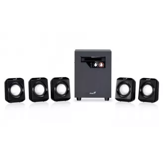 GENIUS repro SW-5.1 1020 v2, 26W, čierne GENIUS repro SW-5.1 1020 v2, 26W, čierne