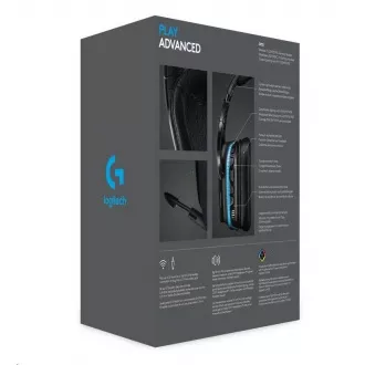 Logitech herné slúchadlá G935, Wireless 7.1, LIGHTSYNC Gaming Headset - EMEA Logitech herné slúchadlá G935, Wireless 7.1, LIGHTSYNC Gaming Headset - EMEA