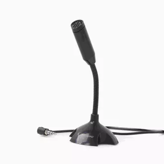 GEMBIRD mikrofón na stôl MIC-D-02, čierny GEMBIRD mikrofón na stôl MIC-D-02, čierny