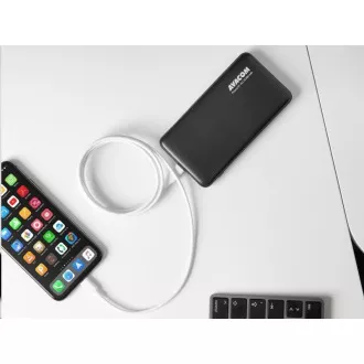 AVACOM MFIC-120W kábel USB-C - Lightning, MFi certifikácia, 120cm, biela