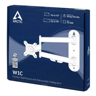 ARCTIC nástenný držiak na monitor W1C
