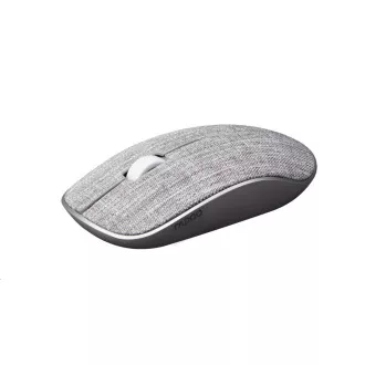 RAPOO myš M200 Plus Multi-mode bezdrôtová myš s textilným poťahom, šedá