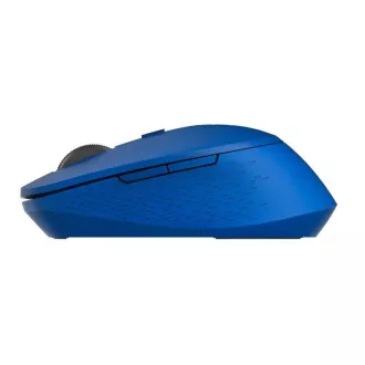 RAPOO myš M300 Silent Wireless Optical Mouse, Multi-mode: 2.4 GHz, Bluetooth 3.0 & 4.0, Blue