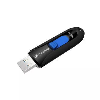 TRANSCEND Flash Disk 256GB JetFlash®790, USB 3.1 (R:100/W:40 MB/s) čierna/modrá