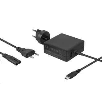 AVACOM Nabíjací adaptér USB Type-C 65W Power Delivery + USB A