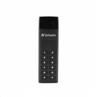VERBATIM USB C 3.1 Drive 32 GB - Keypad Secure (R:160/W:130 MB/s) GDPR