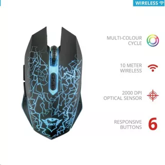 TRUST Myš GXT 107 Izza Wireless Optical Gaming Mouse TRUST Myš GXT 107 Izza Wireless Optical Gaming Mouse