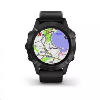 Garmin GPS športové hodinky fenix 6 PRO Glass, Black/Black Band (MAP/Music) Garmin GPS športové hodinky fenix 6 PRO Glass, Black/Black Band (MAP/Music)