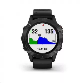 Garmin GPS športové hodinky fenix 6 PRO Glass, Black/Black Band (MAP/Music) Garmin GPS športové hodinky fenix 6 PRO Glass, Black/Black Band (MAP/Music)