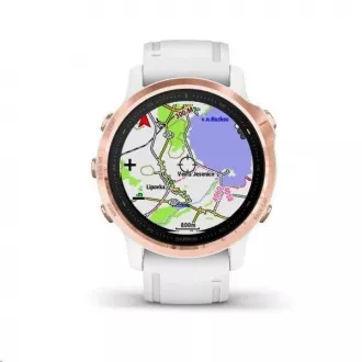 Garmin GPS športové hodinky fenix6S PRO Glass, RoseGold/White Band (MAP/Music) Garmin GPS športové hodinky fenix6S PRO Glass, RoseGold/White Band (MAP/Music)