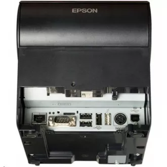 EPSON TM-T88VI pokladničná tlačiareň, RS232/USB/LAN, buzzer, čierna, so zdrojom EPSON TM-T88VI pokladničná tlačiareň, RS232/USB/LAN, buzzer, čierna, so zdrojom