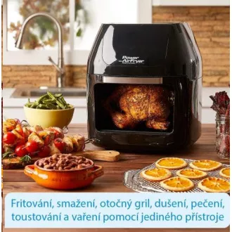 Teplovzdušná fritéza Mediashop Power AirFryer Multi-Function Deluxe