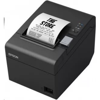 Epson TM-T20III, pokladničná tlačiareň, USB/LAN, 8 dots/mm (203 dpi), rezačka, čierna - Rozbalené