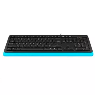A4tech FK10 FSTYLER, klávesnica, CZ/US, USB, modrá farba