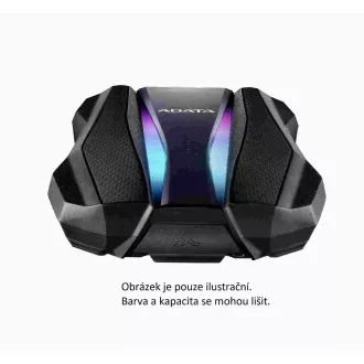 ADATA Externý HDD 2TB 2, 5" USB 3.2 HD770G, červená