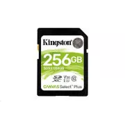 Kingston 256GB SecureDigital Canvas Select Plus (SDXC) 100R 85W Class 10 UHS-I - Rozbalené