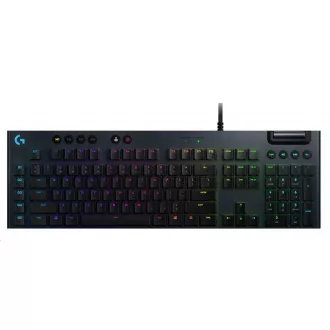 Logitech Keyboard G815, Mechanical Gaming, Lightsync RGB, Tacticle, US