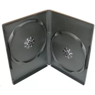 OEM Krabička na 2 DVD slim 9mm čierna (balenie 100ks)